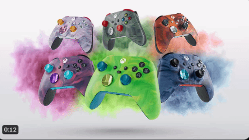 Xbox全新手柄正式公佈：五彩斑斕 任你選擇!