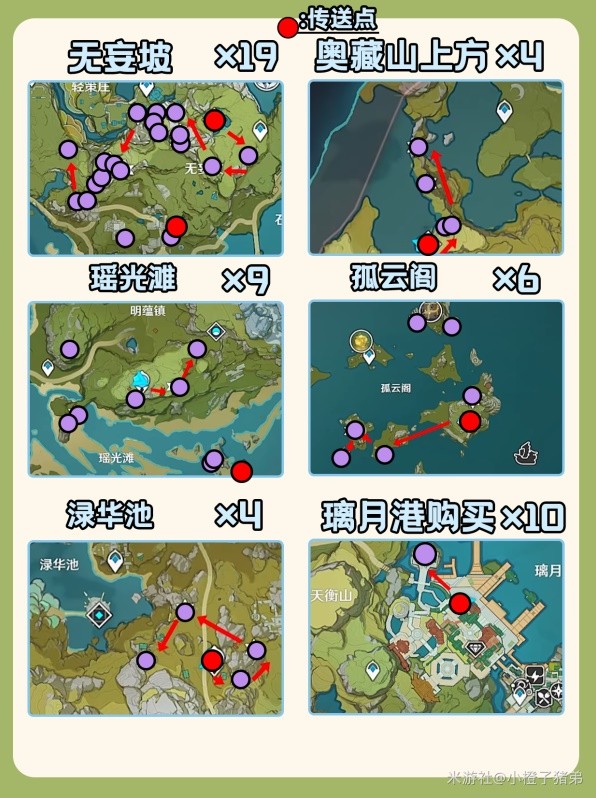 《原神》魈全突破材料收集位置一覽